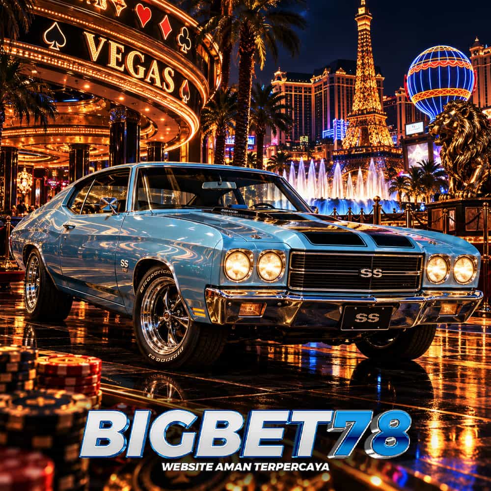 Banner Bigbet78 dengan konsep sportsbook modern